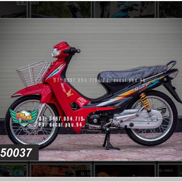 Tem rời Wave nhỏ đỏ đen