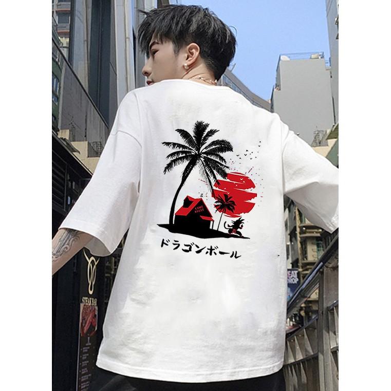 Album 34 - Áo thun nam tay lỡ form rộng họa tiết cá tính đẹp độc lạ vải dày mịn