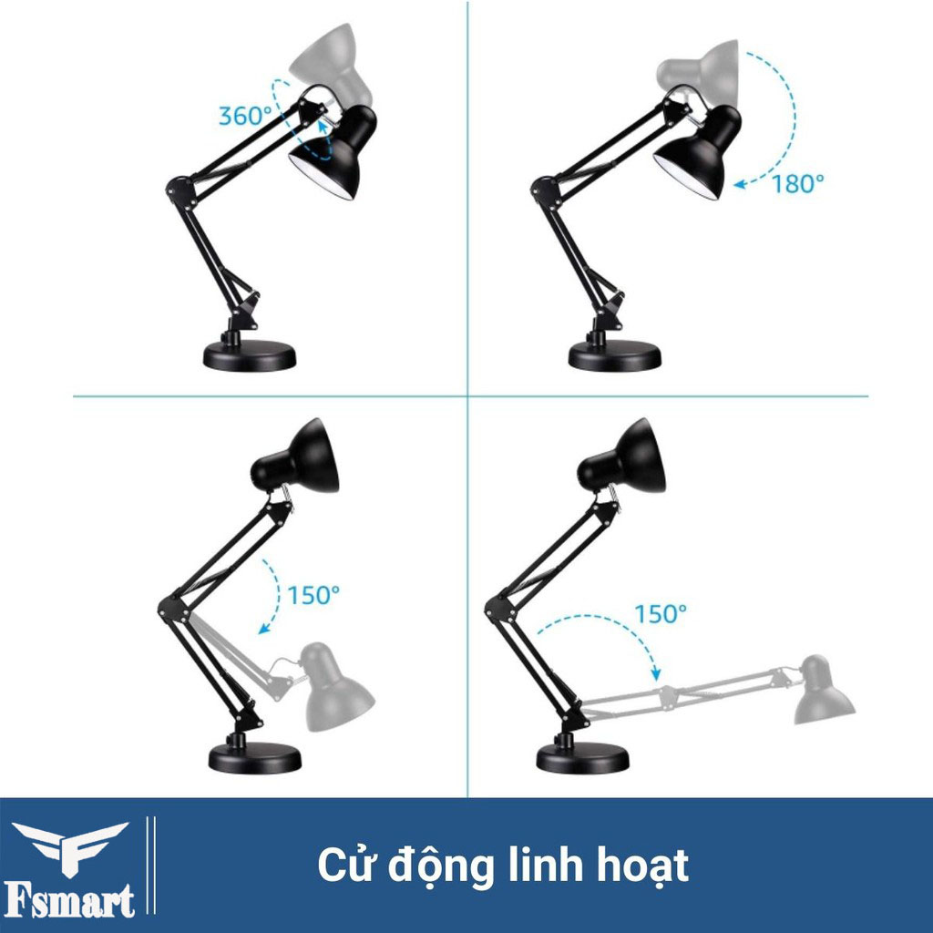 Đèn bàn Seasy MT 820,học, đọc sách, làm việc, 3 chế độ sang tiện dụng – Hàng chính hãng