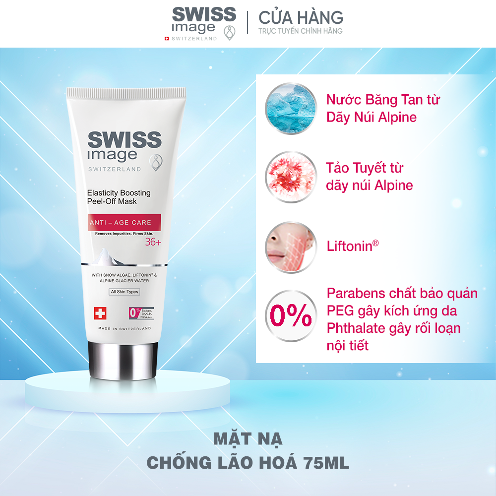 Mặt Nạ Ngừa Lão Hoá Swiss Image 36+ Elasticity Boosting Peel-Off Mask 75ml