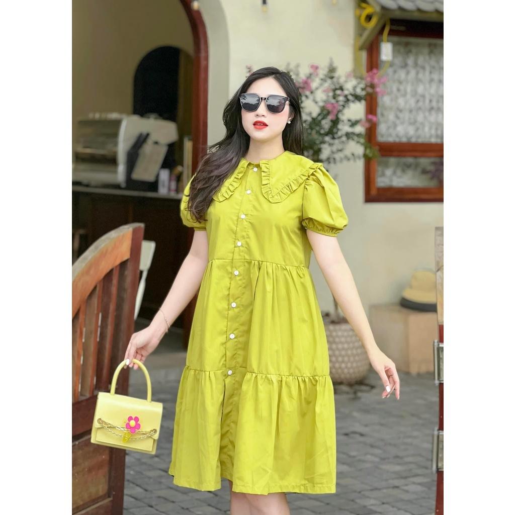 Váy bầu thiết kế thời trang M88 đầm bâu suông mùa hè - bauxinh