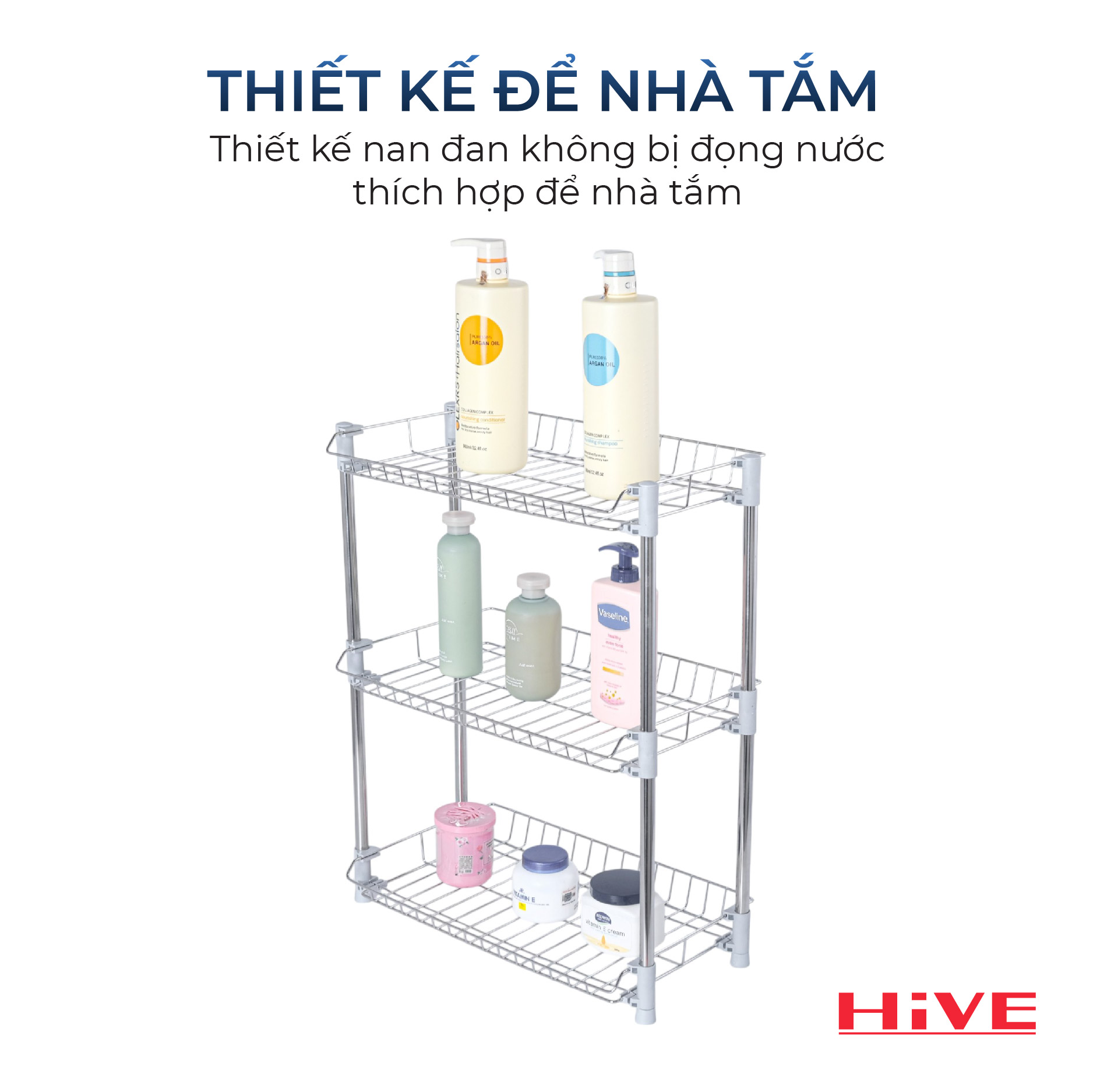 Kệ Hình Chữ Nhật 2/3/4 Tầng Cao Cấp