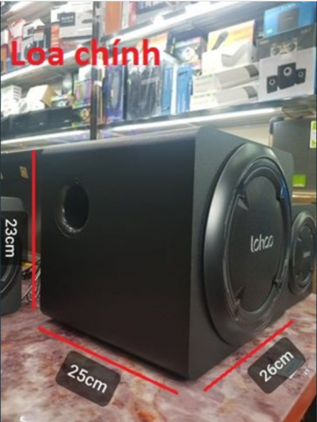 Loa vi tính LOHAO MAV-8117: Có kết nối Bluetooth, âm thanh cưc hay