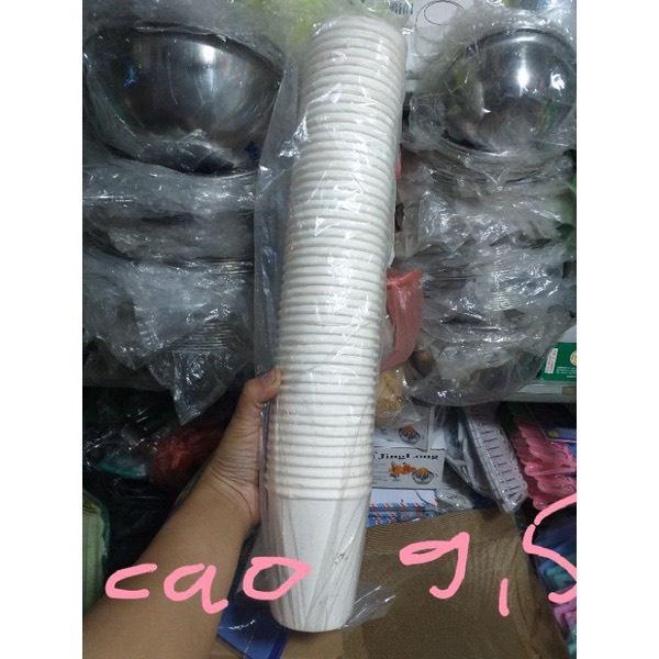 GIÁ HỦY DIỆTLốc 20-50 chiếc cốc giấy dùng 1 lần đủ cỡ 200ml 280ml 350ml 500ml-ảnh thật - Amina