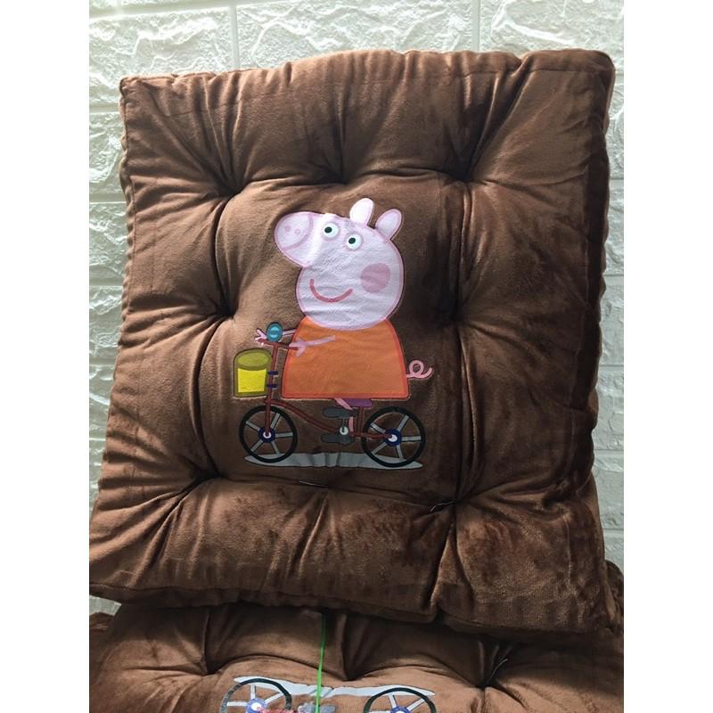 Bệt ngồi , nệm ngồi 45x45x8cm 2màu ảnh thật