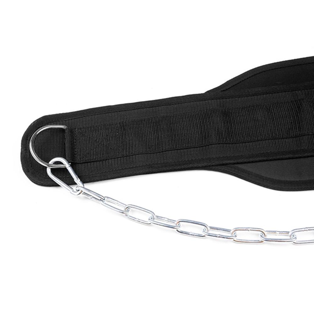 Đai nâng tạ với dây xích kéo để tập cho phòng tập thể hình Cử tạ