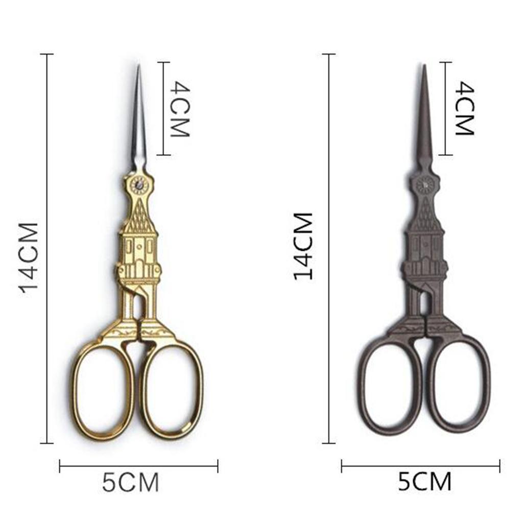 Vintage Style Stainless  Scissors for Sewing Embroidery