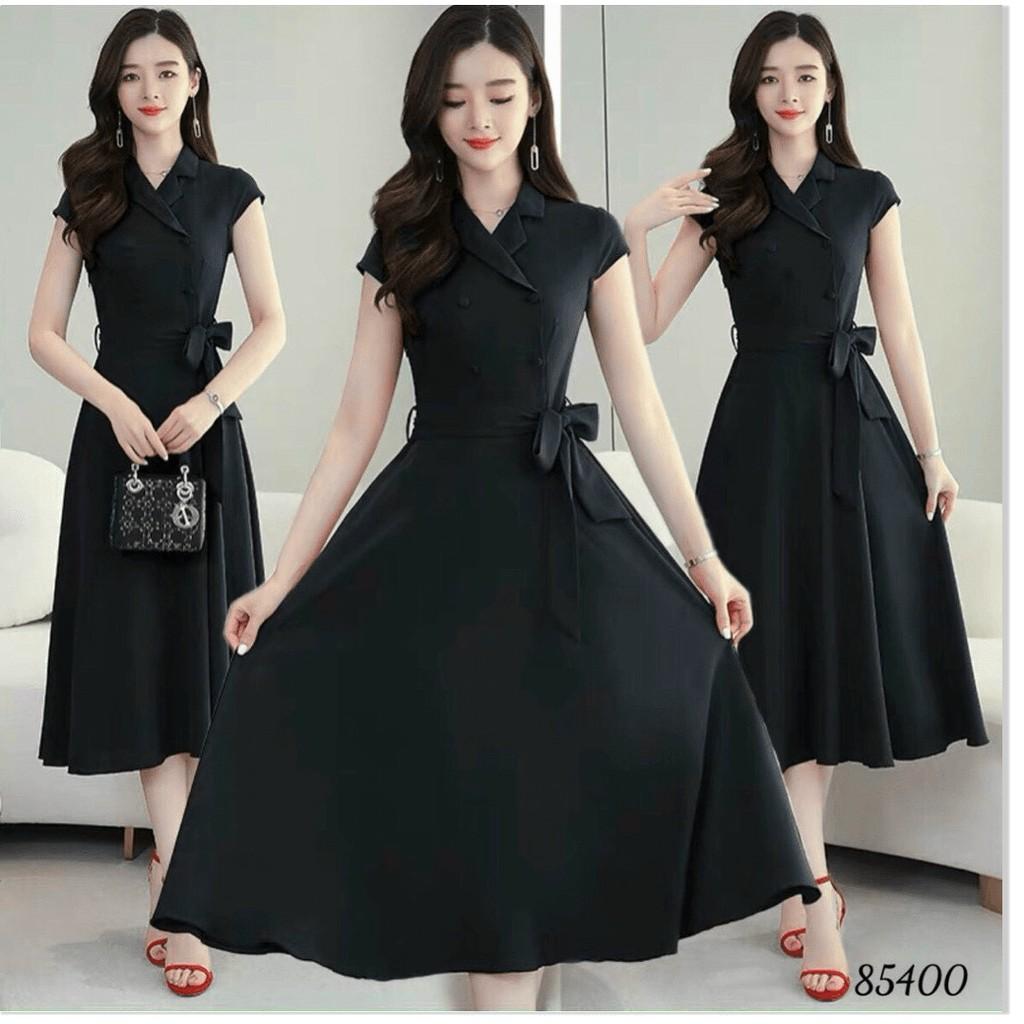 ĐẦM COTTON LẠNH DÁNG XÒE XINH XẮN,HỌA TIẾT TRƠN NHƯNG KHÔNG KÉM PHẦN SANG TRỌNG THỜI TRANG KING STORE