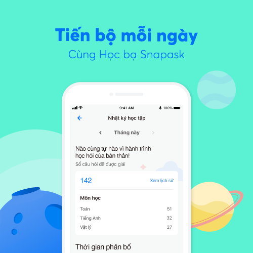 Giải bài tận gốc cùng gia sư Snapask - Gói Thử Sức