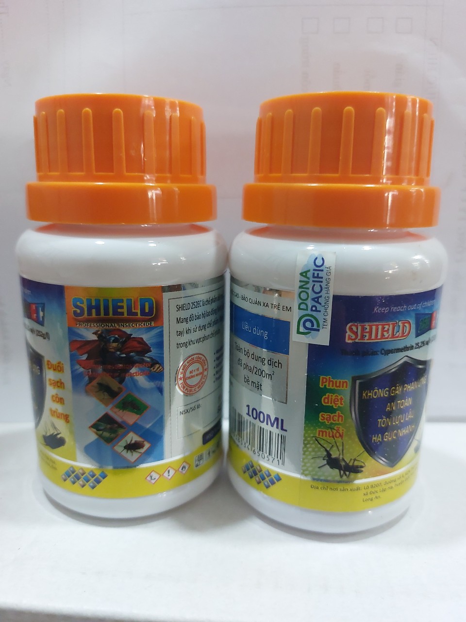 Thuốc diệt muỗi, côn trùng SHIELD 252EC - chai 100ml