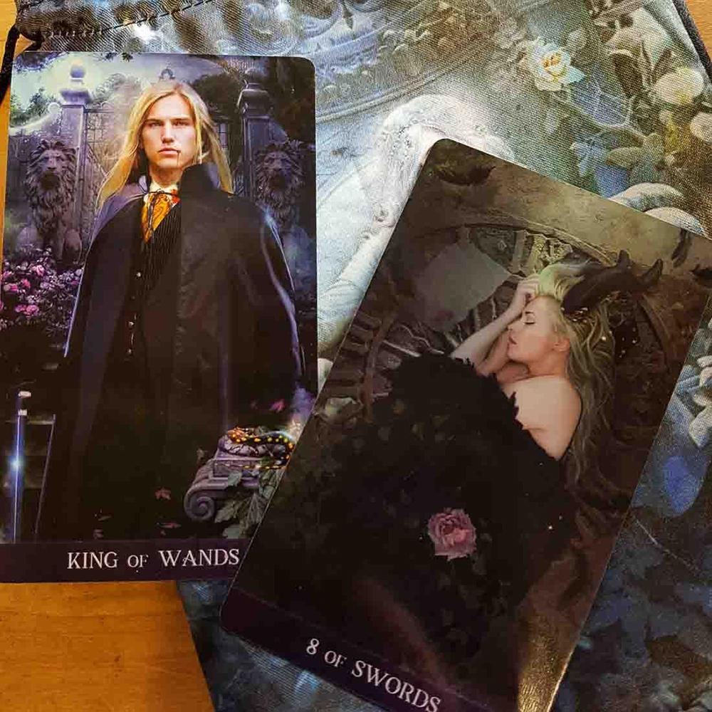Bài Tarot De La Nuit 78 Lá Bài Và Đá Thanh Tẩy