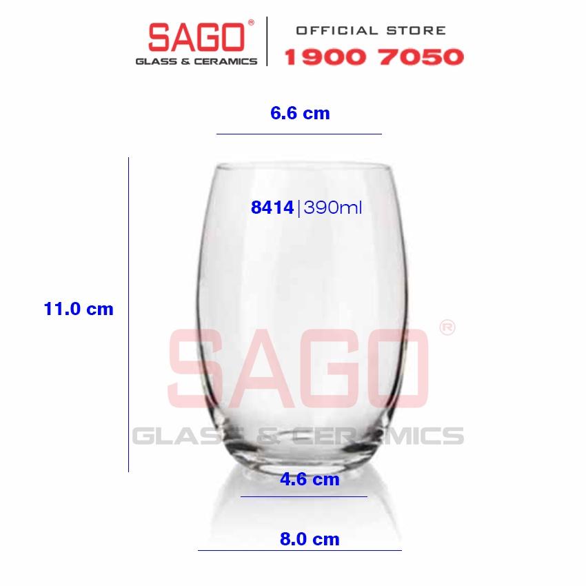 Ly Thủy Tinh Ocean Madison hi Ball 390ml | C18414 , Nhập Khẩu Thái Lan