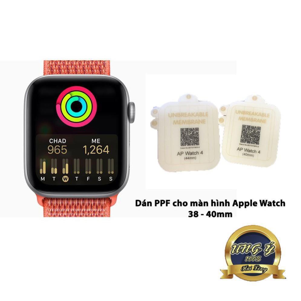 Dán PPF tự phục hồi trầy xước cho màn hình Apple Watch Series 1/2/3/4 MHIUY20