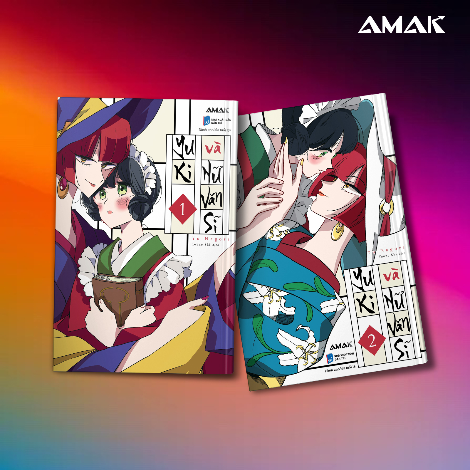 Yuki và Nữ Văn Sĩ - Combo 2 tập - Amakbooks