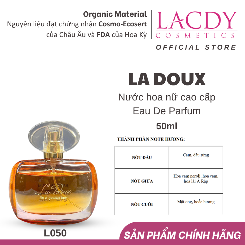 Nước Hoa Nữ Lacdy La Doux 50ml -L050