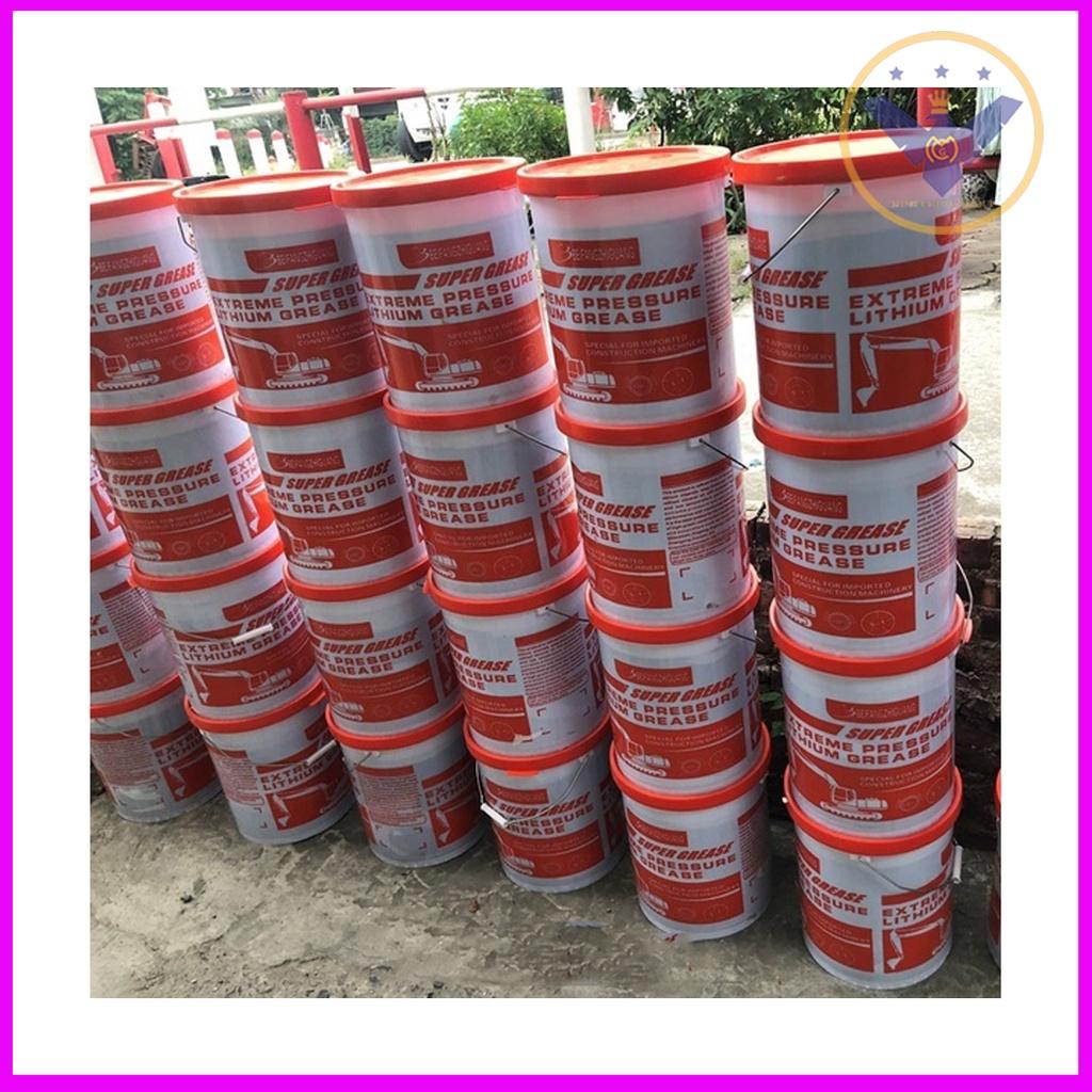 Mỡ bò bôi trơn chịu nhiệt Grease L3 xô đĩa hút 13kg