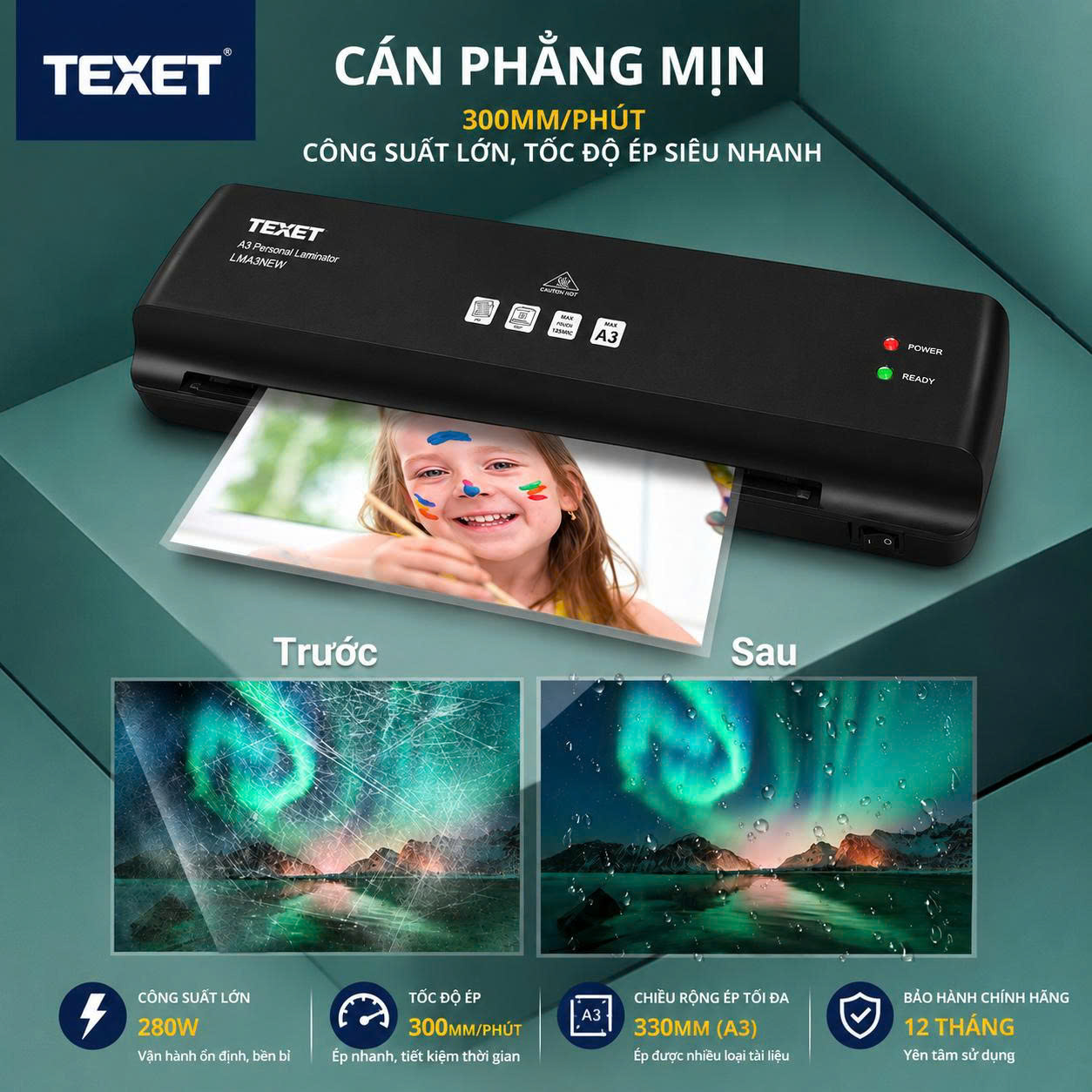 Máy Ép Nhựa Texet LMA3-V