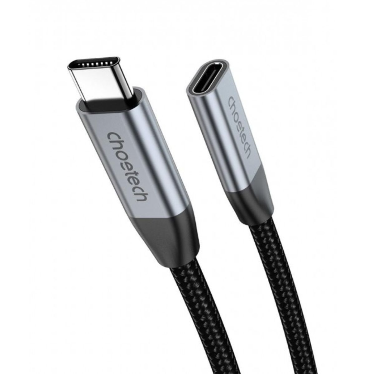 Cáp sạc nhanh nối dài Type-C 100w Choetech XCC-1039 hỗ trợ truyền tải dữ liệu 4K@60Hz (Hàng chính hãng)