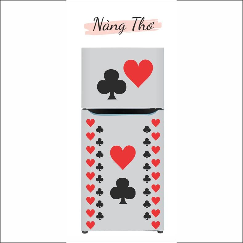 Miếng decal dán tủ lạnh Siêu Sáng Tạo