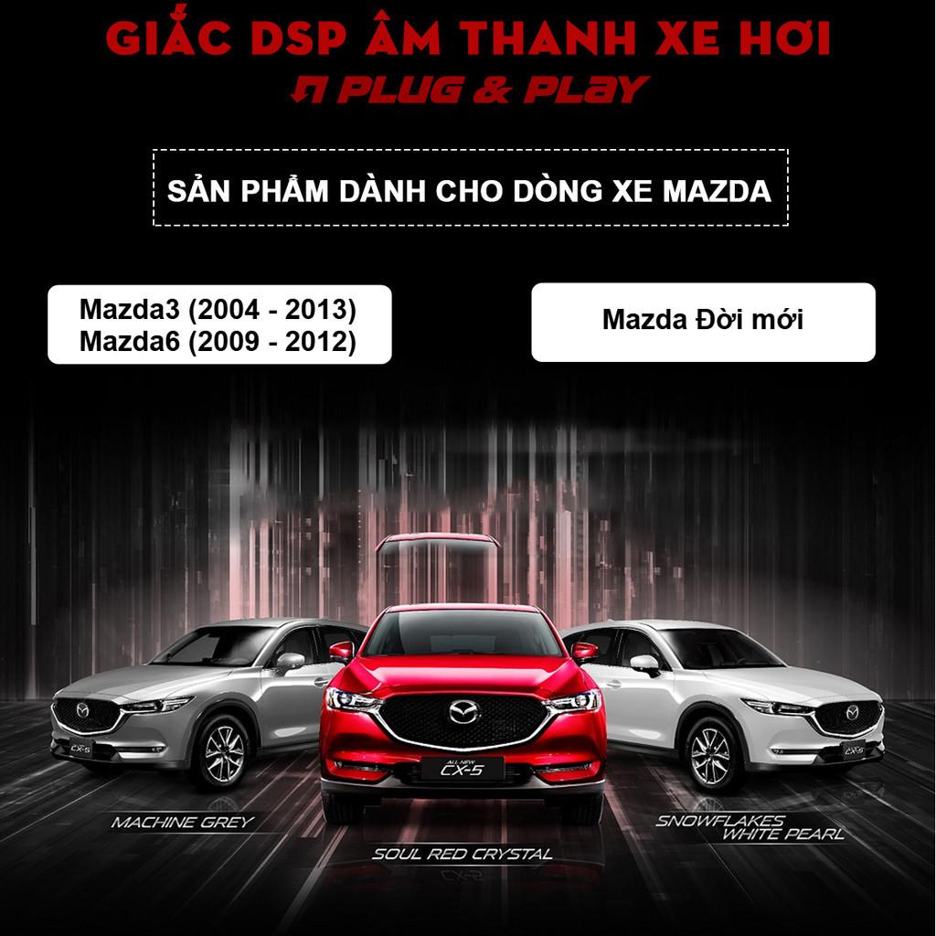 cáp chân màn hình cắm DSP Mazda kết nối đầu nguyên bản cho xe ô tô Mazda 3, Mazda 6, Mazda CX5 HÀNG CHUẨN