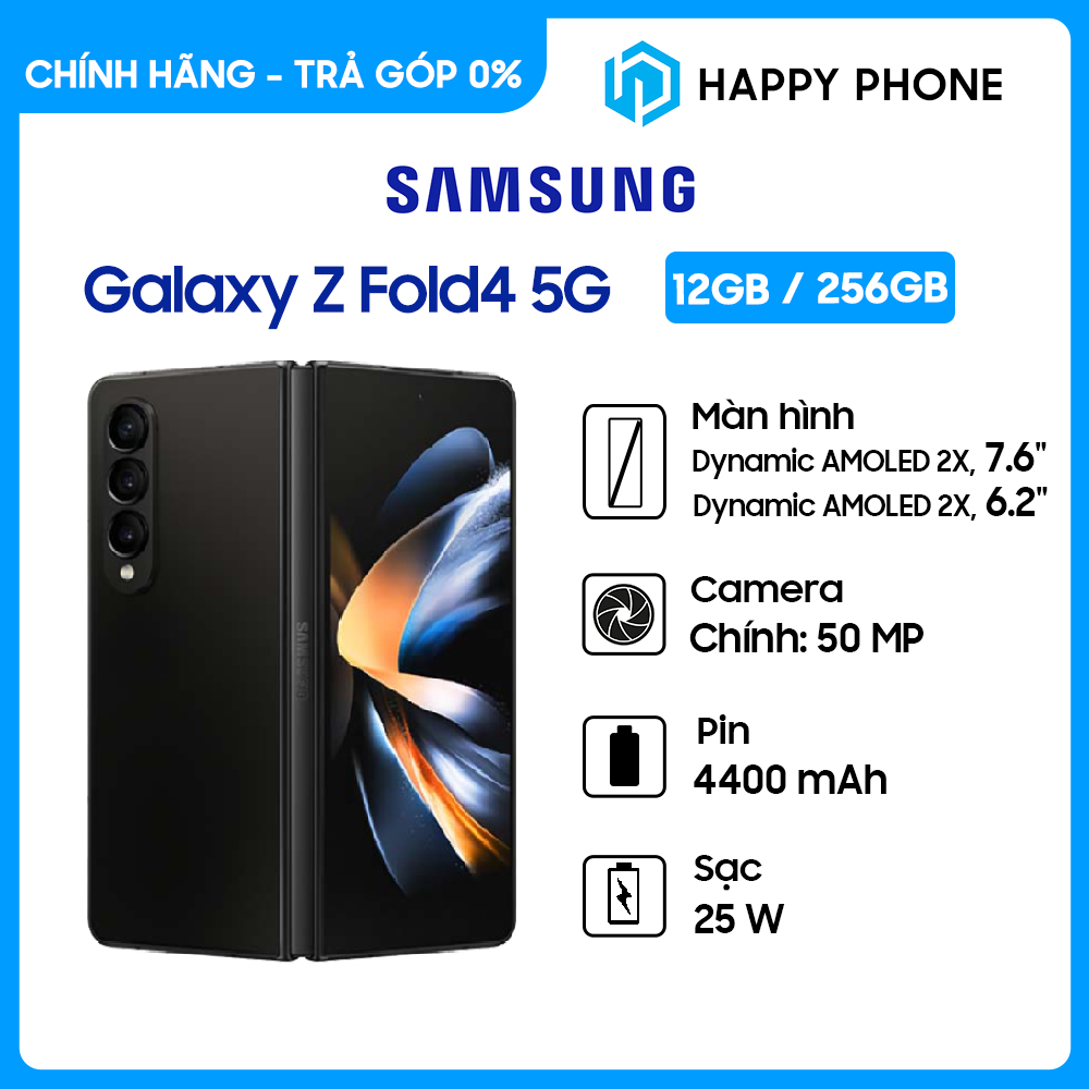 Điện Thoại Samsung Galaxy Z Fold4 5G  - Hàng Chính Hãng - Đã kích hoạt bảo hành điện tử
