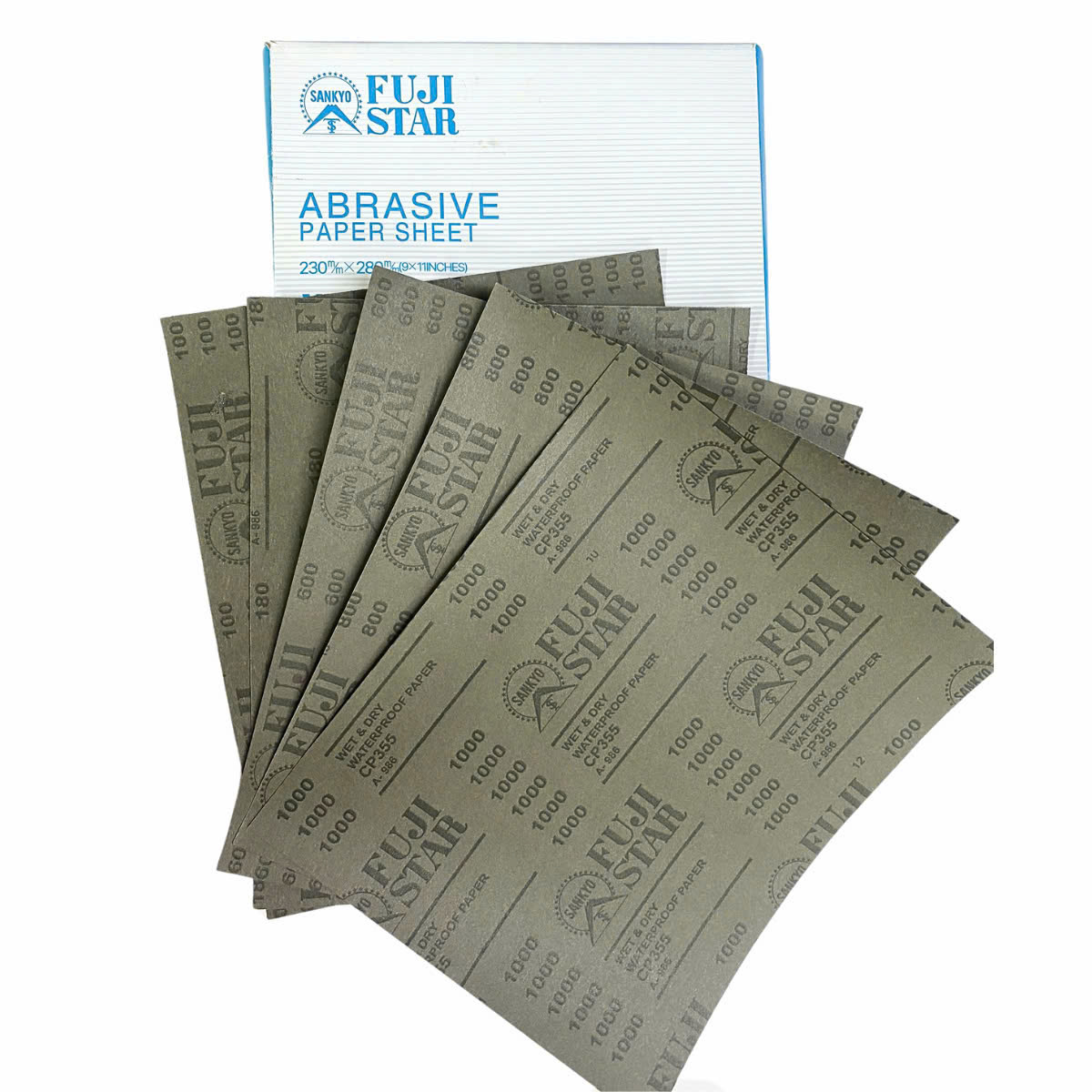 (1 Tờ) Giấy Nhám Khô Nhật Hiệu Riken Nhật C35P Giúp Loại Bỏ Lớp Sơn Cũ, Đánh Bóng Bề Mặt Cực Tốt | TOPWIN Official Store