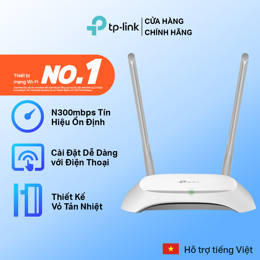 Router Wifi Chuẩn N 300Mbps TP-Link TL-WR840N - Hàng Chính Hãng