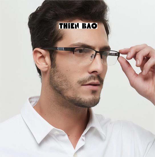 Kính lão thị viễn thị, trung niên Nam nữ xẻ cước kiểu dáng Thể thao Tròng Nhật chuẩn độ KVN677 hàng đẹp