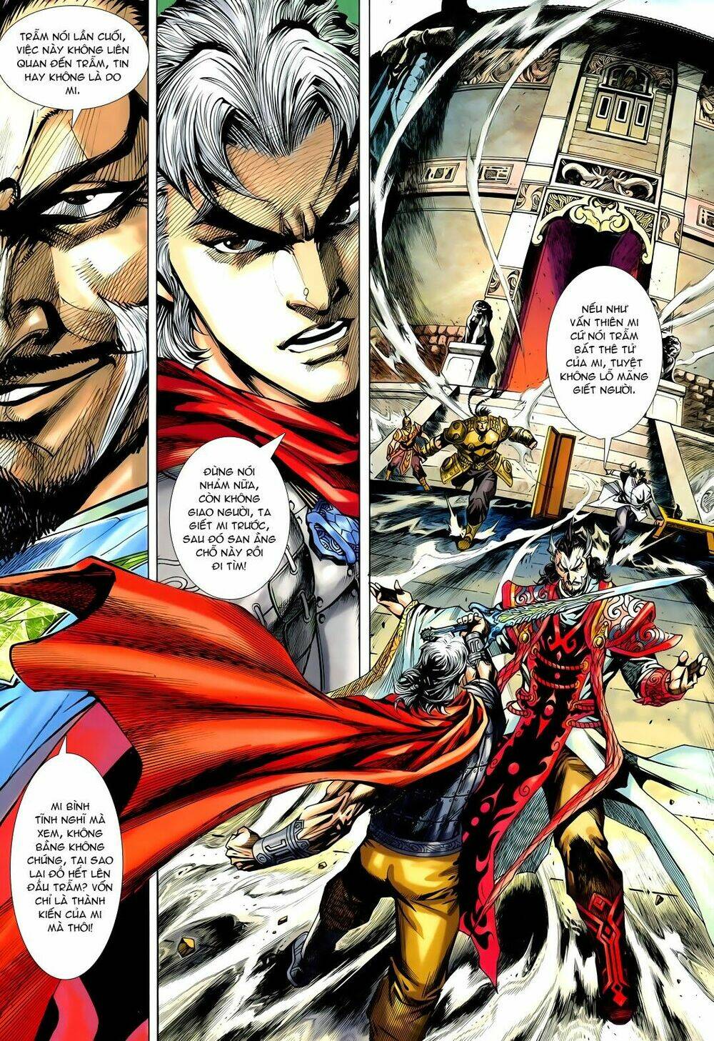 thần binh vấn thiên chapter 4 13