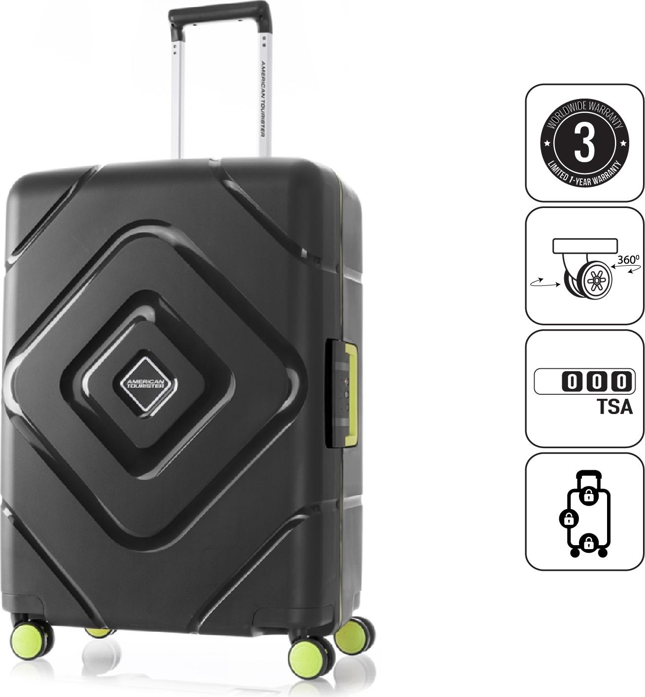 Vali Nhựa American Tourister AT TRIGARD TSA