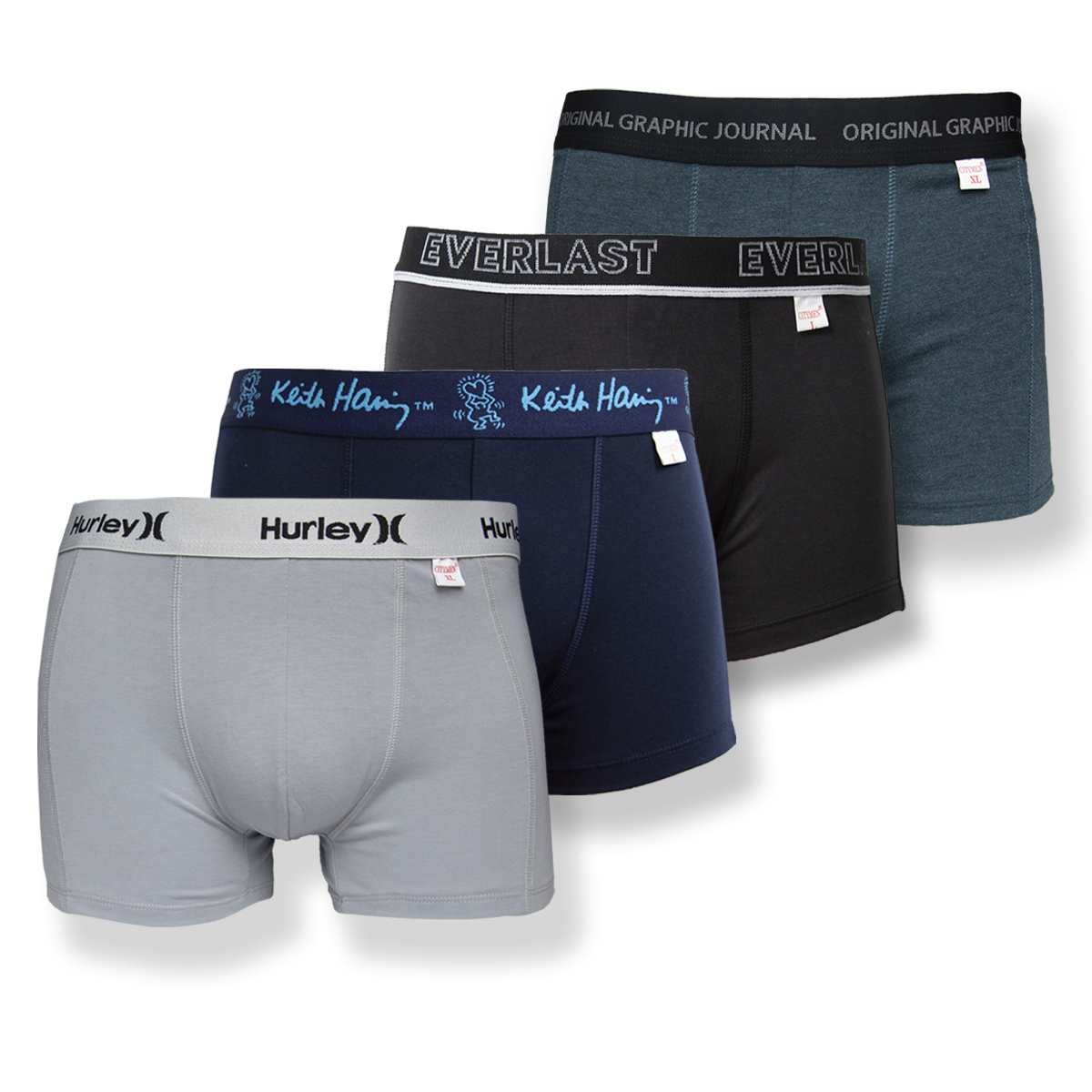 Quần Lót Nam boxer vải cotton nhiều lưng 4 chiều hiệu CITYMEN cao cấp, sịp nam - LMTK-MULTIBC