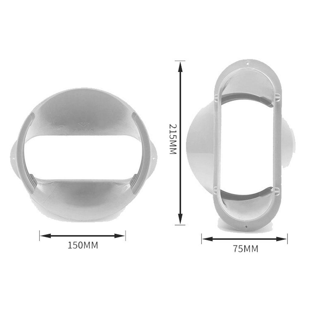 Air Conditioner Window Kit with Exhaust Hose Wind Shield