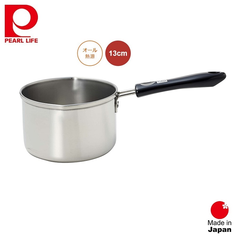 Nồi quánh inox dùng cho bếp từ Pearl Metal Kitchen - Hàng nội địa Nhật Bản (#Made in Japan)