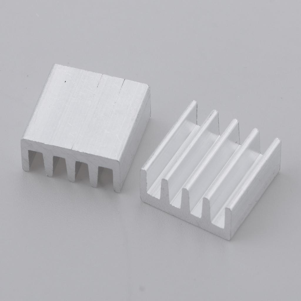10PK Aluminum Heatsink Cooling Fin 14x14x7mm Power Source Heat Sink