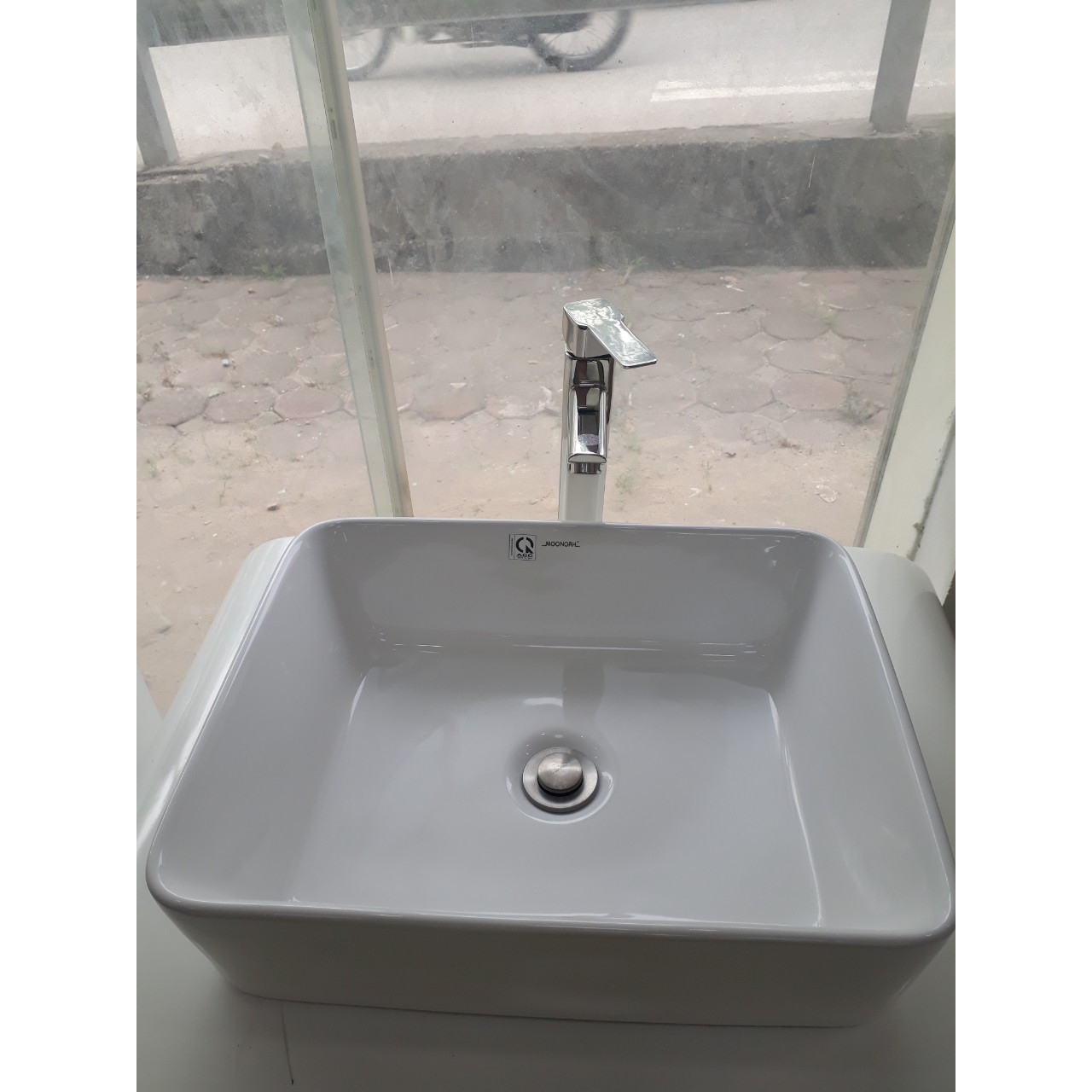 CHẬU LAVABO BÀN ĐÁ