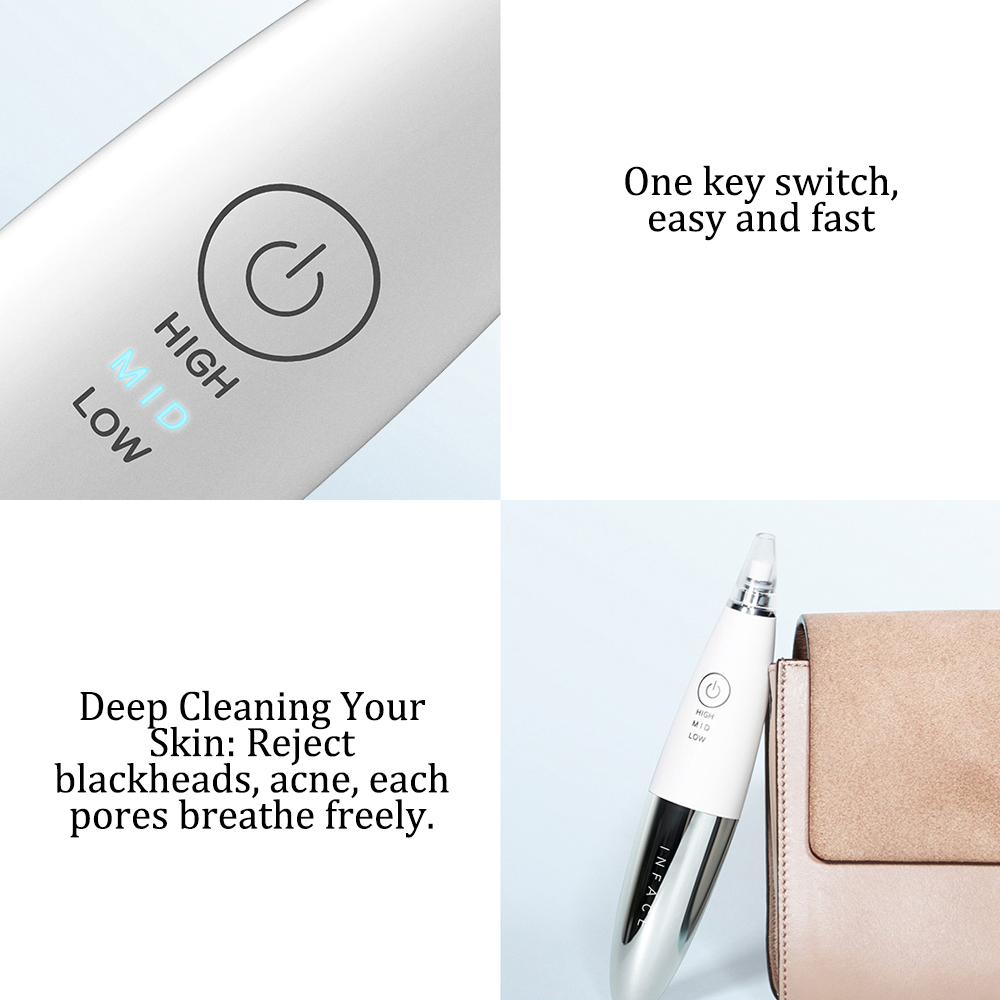 Máy Hút Mụn Đầu Đen Xiaomi inFace MS7000