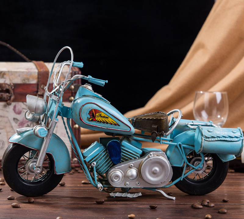 Mô Hình Xe Máy Ấn Độ Retro
