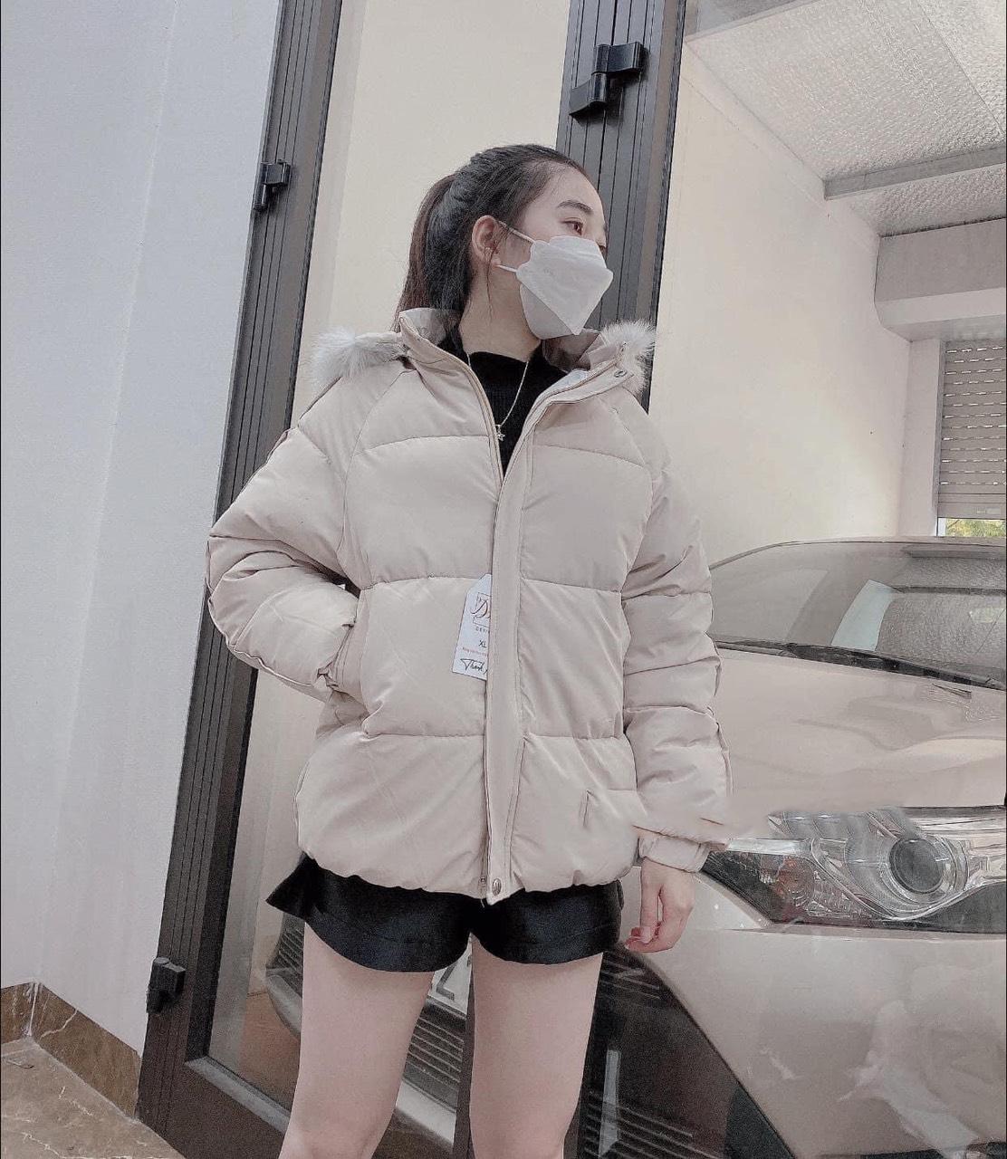 Áo Khoác Phao Nữ Ulzzang Hàn Quốc