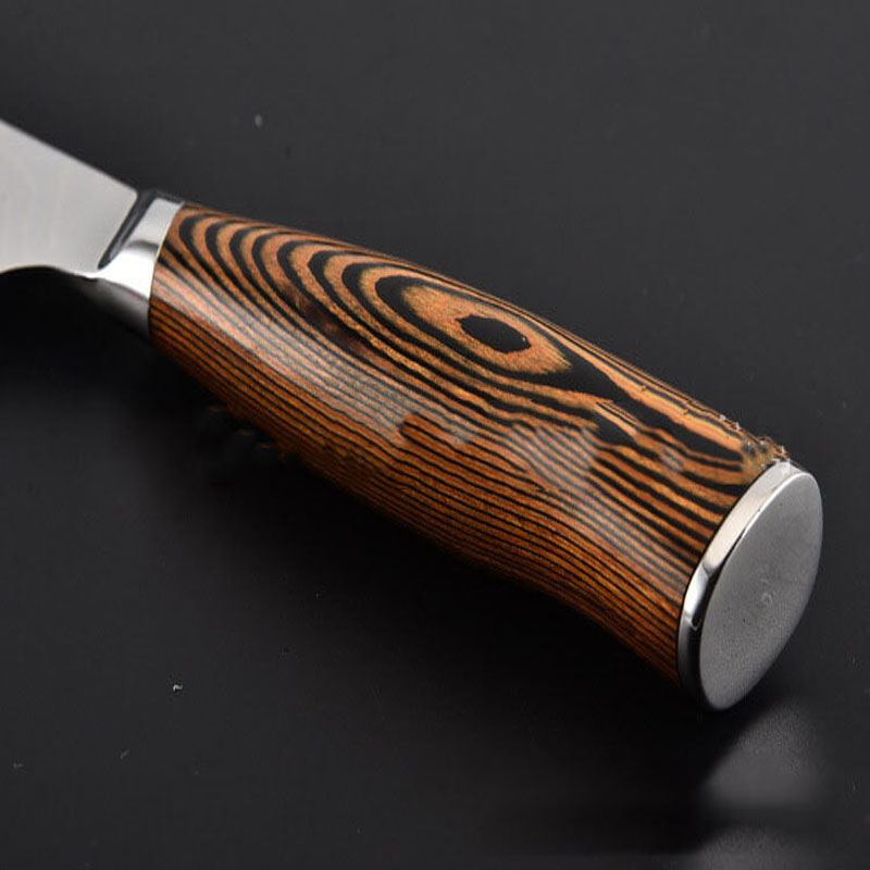 DAO BẾP NHẬT BẢN CLASSIC BONING THÉP DAMASCUS MÃ HDT120