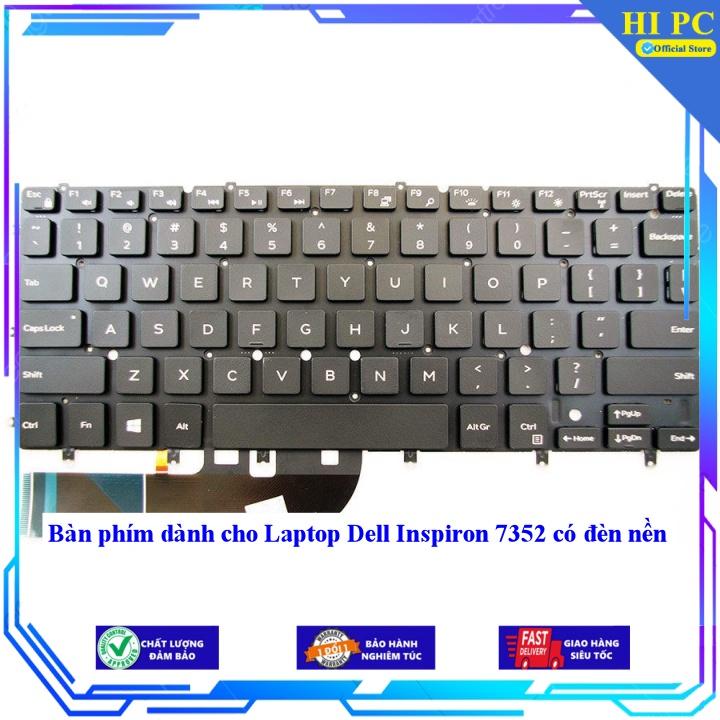 Bàn phím dành cho Laptop Dell Inspiron 7352 có đèn nền - Hàng Nhập Khẩu