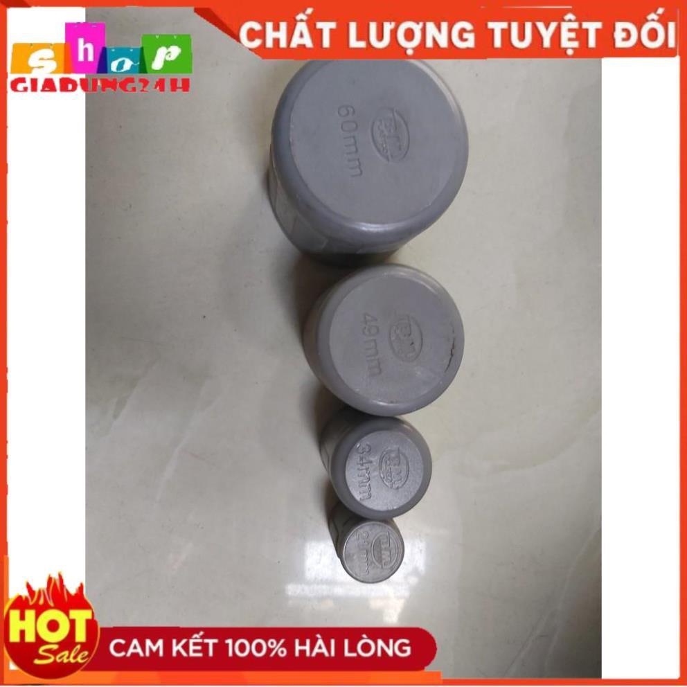 Nắp Bịt ống nhựa phi 21-60 loại dày-Giadung24h