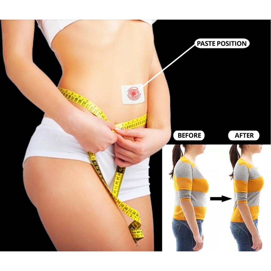 Weight-Loss Stickers, Fat Burning Sticker Sheet Paste, Slim Patches for Waist Abdominal Fat, Quick Slim