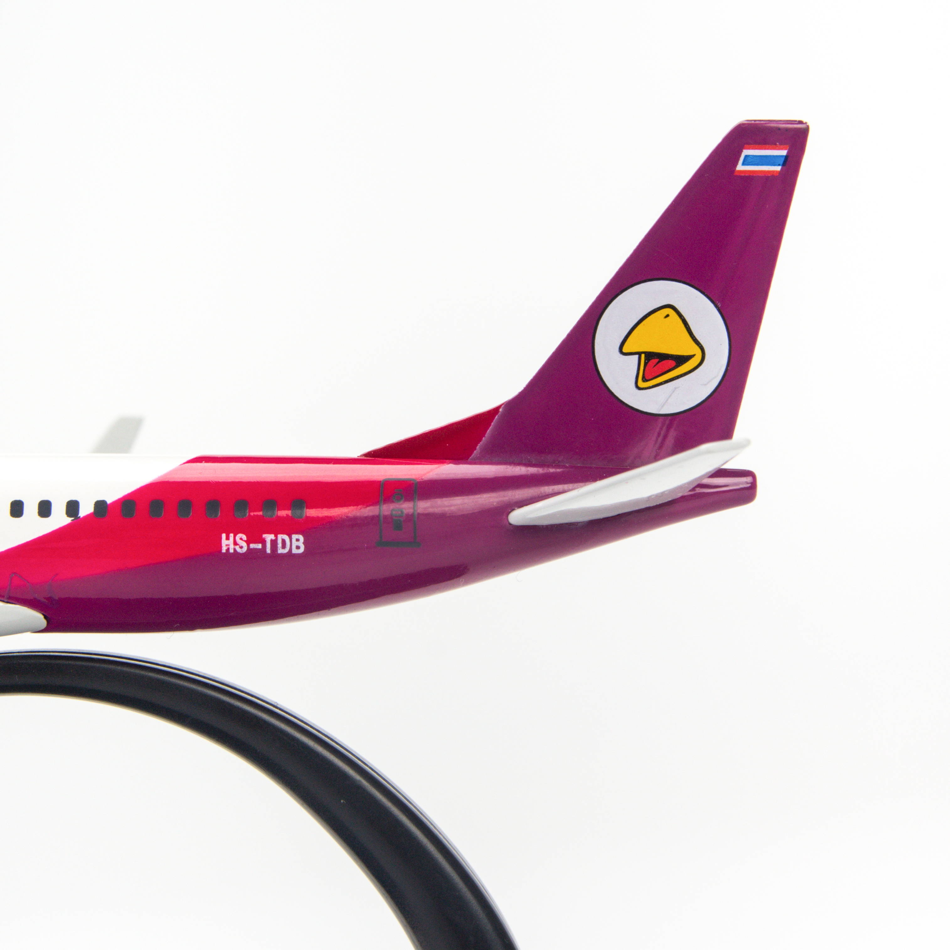 Mô hình máy bay Nok Air Ins 1318 Boeing B737 16cm MBMHS16