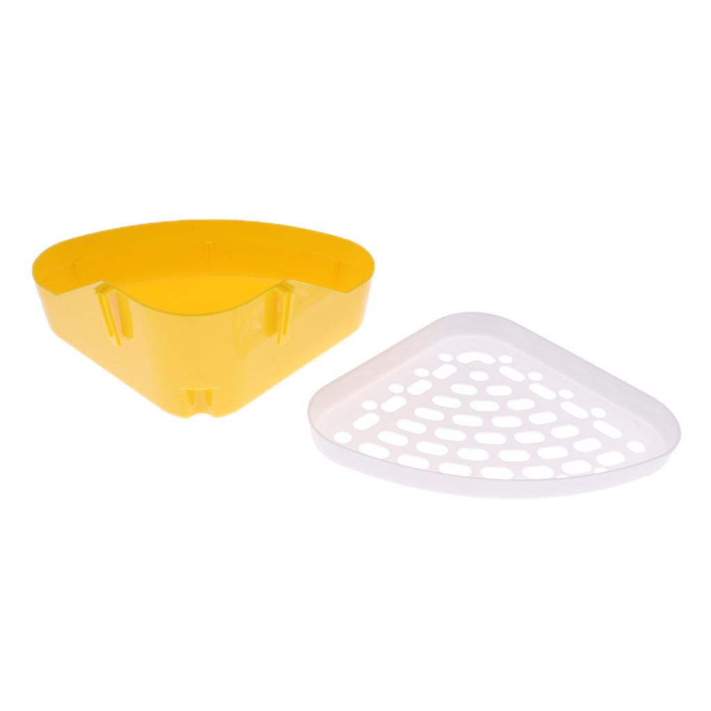 Small Animal Toy Toilet Rabbit Cage Corner Toilet Hamster Litter Tray Potty