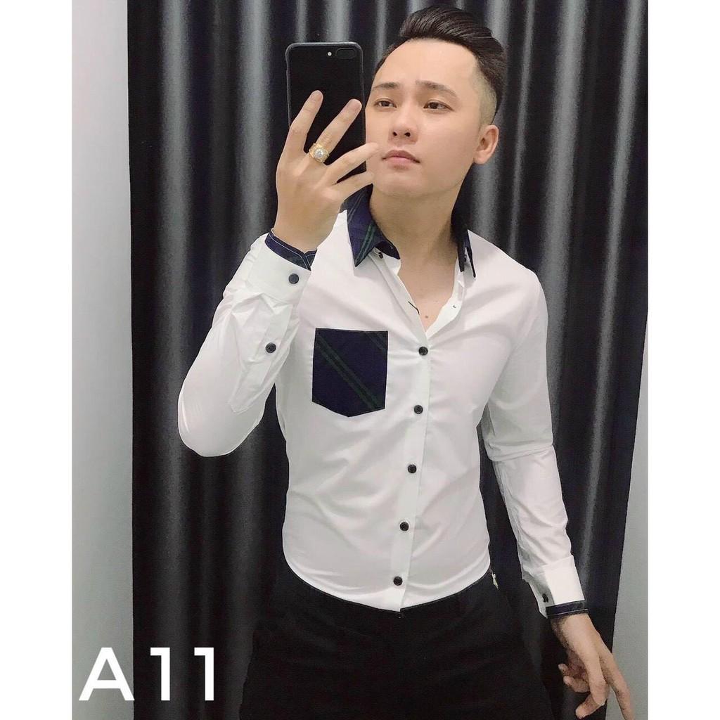 Áo Sơ Mi Nam Họa Tiết Đẹp
