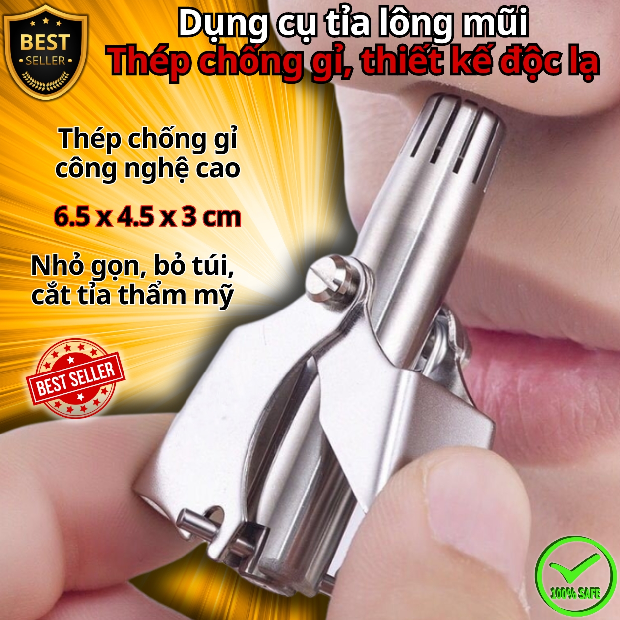 HỘP DA size 17x15cm bộ dụng cụ cắt móng tay 12 chi tiết làm bằng thép không gỉ cao cấp - Cờ tướng nam châm mini D Danido