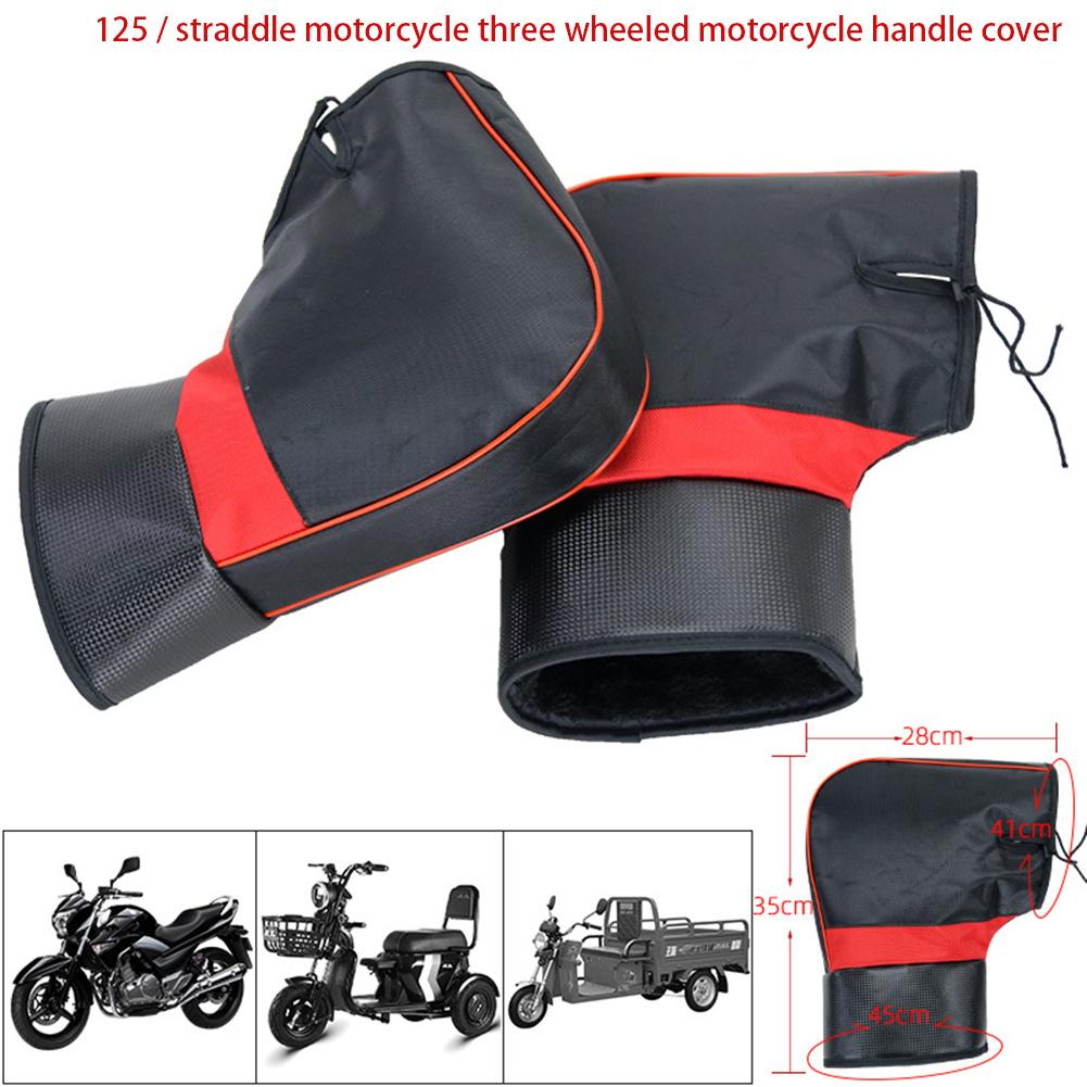 Bảo Vệ Xe Máy Tay Cầm Bịt Xe Tay Ga Dày Ấm Tay Cầm Thanh Bịt Chống Mưa Găng Tay Xe Máy Xe Tay Ga Moto Color: B