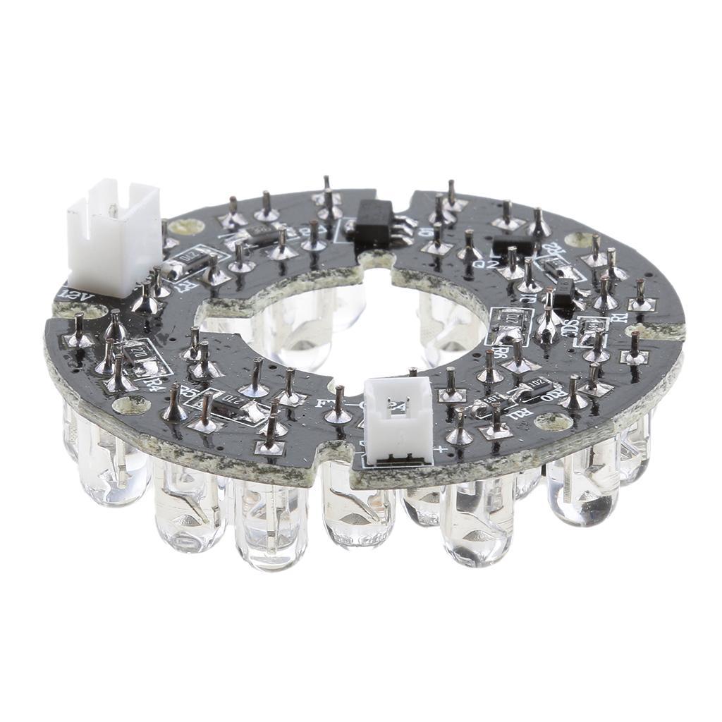 3 Pieces IR LED Board Module for Camera Light Board