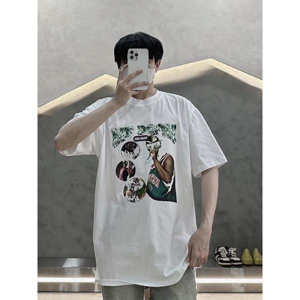 Áo thun cotton áo cao cấp nam nữ 3 màu cá tính