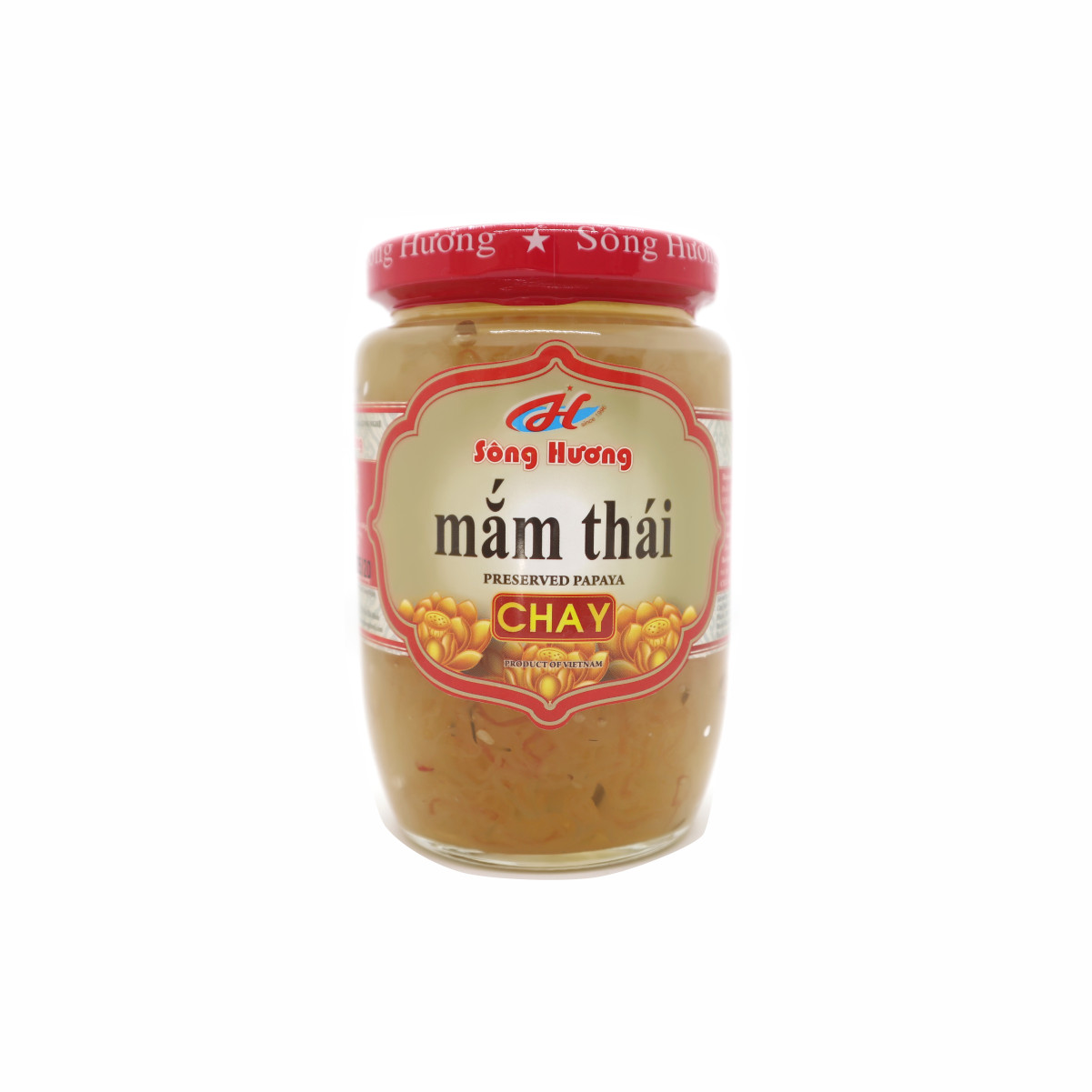 Combo 1 Hũ Mắm Cà Pháo Chay 390g + 1 Hũ Mắm Thái Chay 430g + Hũ Kim Chi Chay 390g Sông Hương Foods